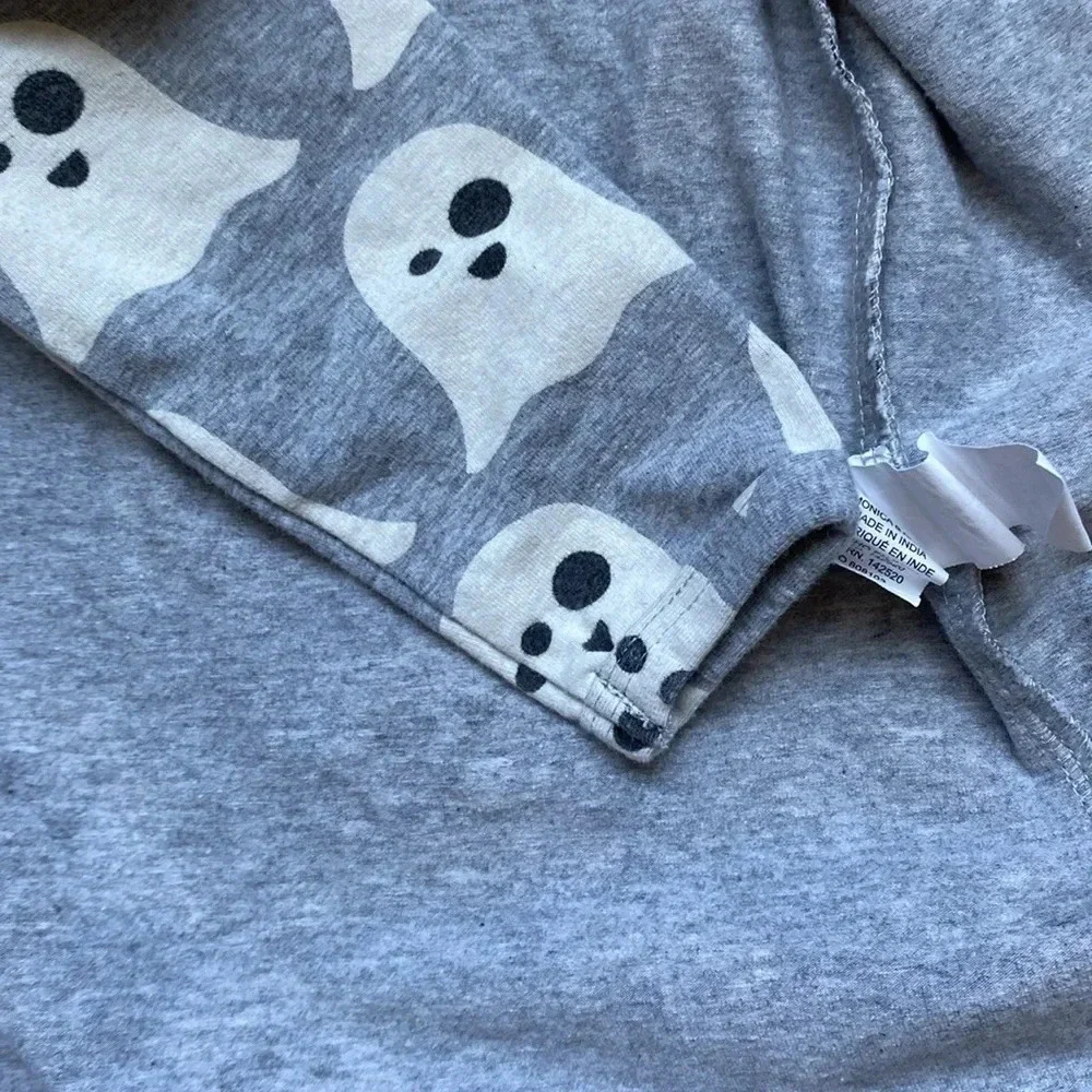 Monica + Andy On the Go One-Piece Halloween Ghost 3-6m